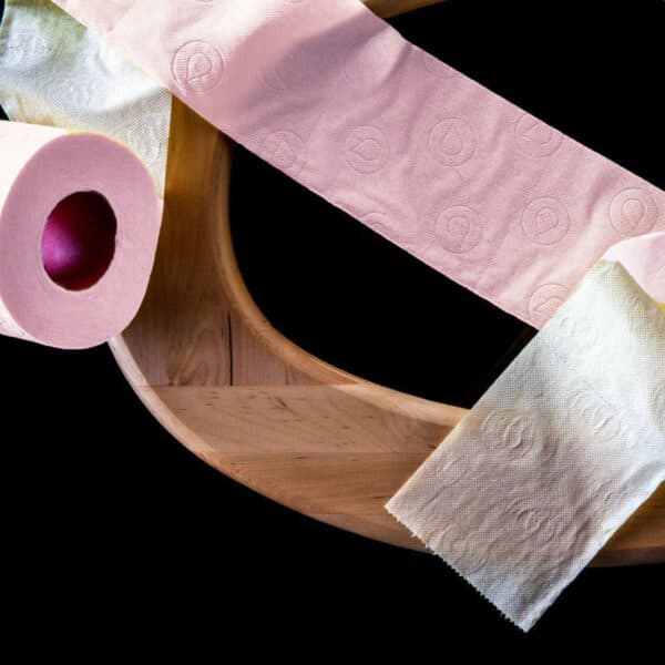 Light Pink Toilet Paper