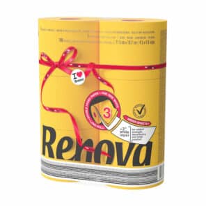 Yellow Toilet Paper Jumbo Pack | Renova | 3-Ply Rolls