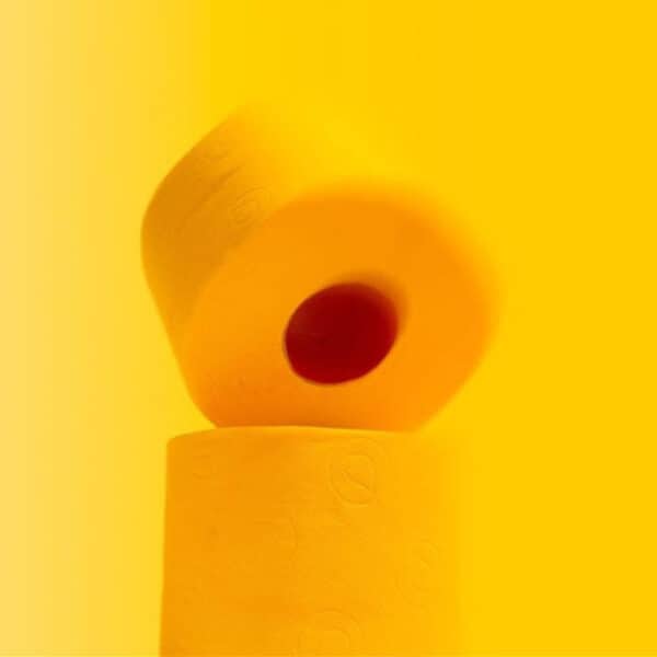 Yellow Toilet Paper