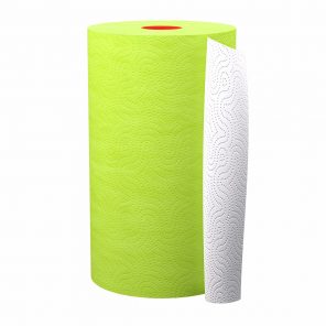 Luxury Colored Paper Towel Jumbo Rolls 2-Ply-120 Sheets Set of 8