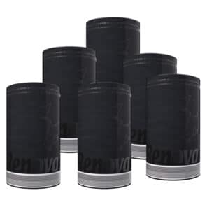 Black Paper Towel 6-Pack | Renova | 2-Ply Jumbo Rolls