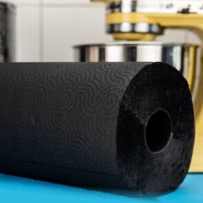 Black paper towel jumbo roll