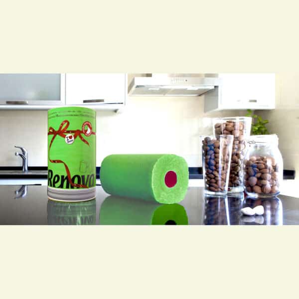jumbo huge kitchen paper towel counter top 2-ply wider taller larger tissue roll colored strong