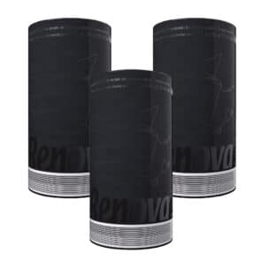 Black Paper Towel 3-Pack | Renova | 2-Ply Jumbo Rolls
