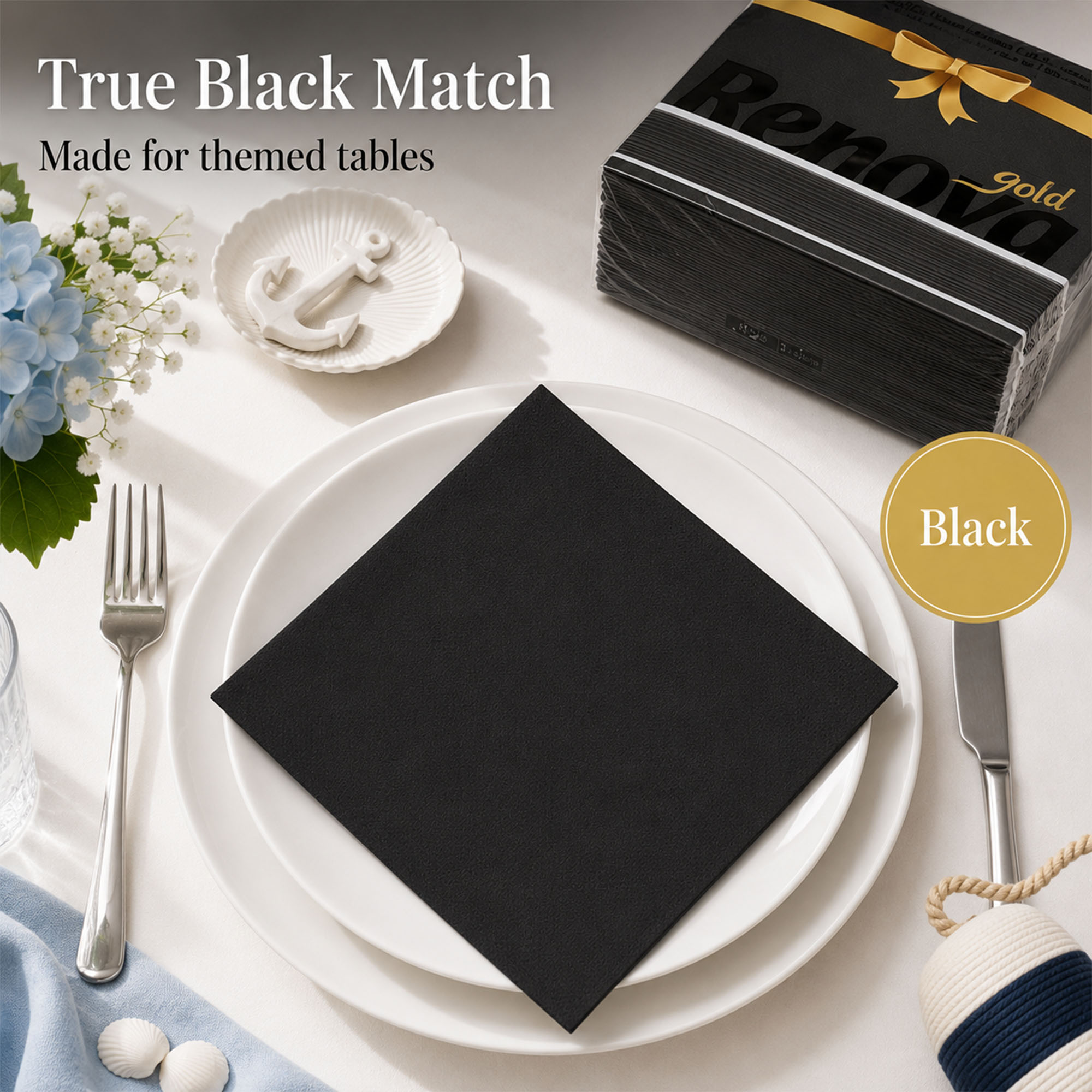 7-True-Black-Match-Themed-Table-Napkins