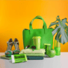 Tissue de bolsillo verde 42 paquete | Renova | 3 capas