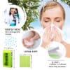 Bolsillo pañuelo facial 3 capas púrpura lavanda fucsia rosa azul arándano pastel rojo fresa verde
