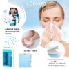 Bolsillo pañuelo facial 3 capas púrpura lavanda fucsia rosa azul arándano pastel rojo fresa verde