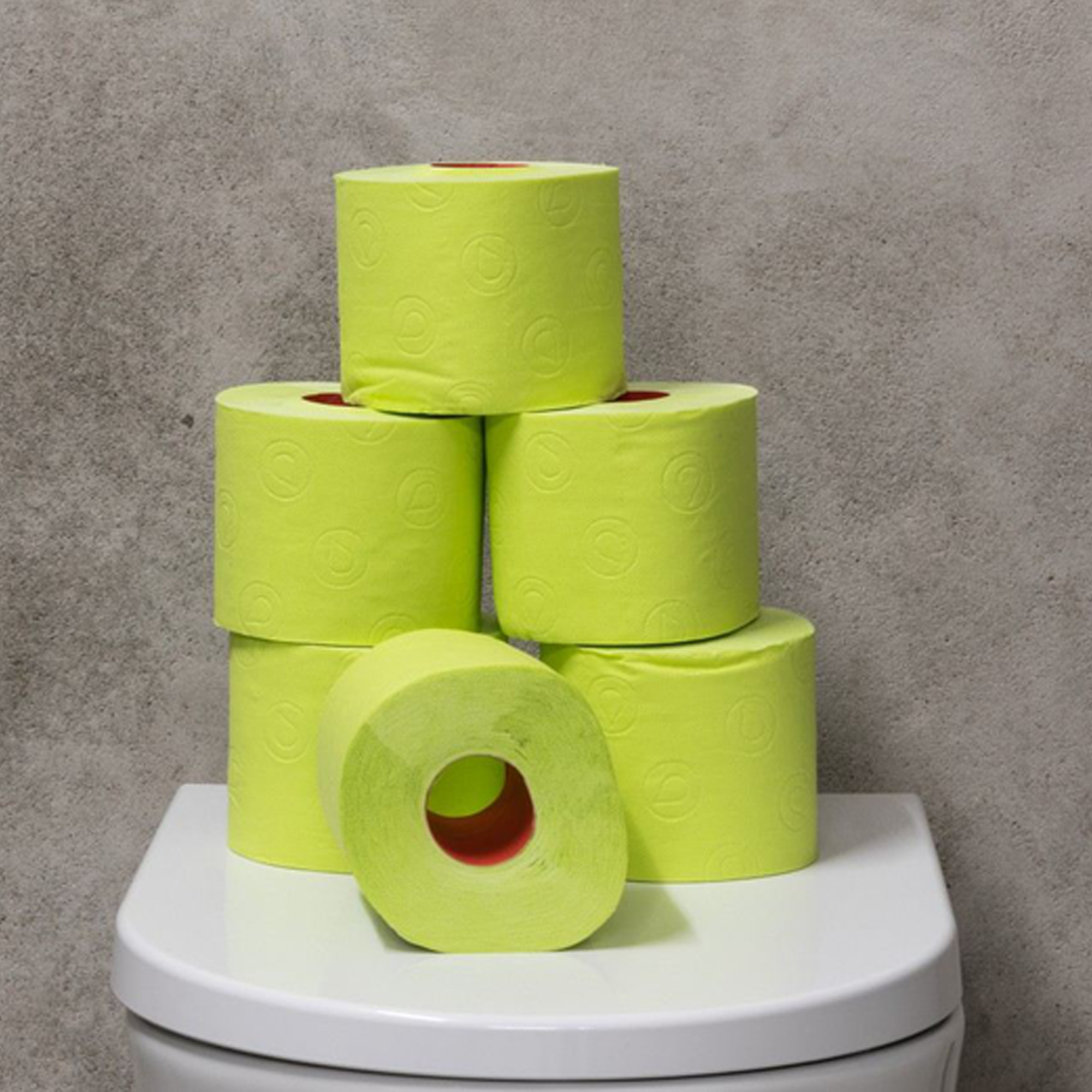 Lime-Green-Toilet-Paper-3-Ply-6-Jumbo-Rolls-Pack-180-High-Quality-Sheets