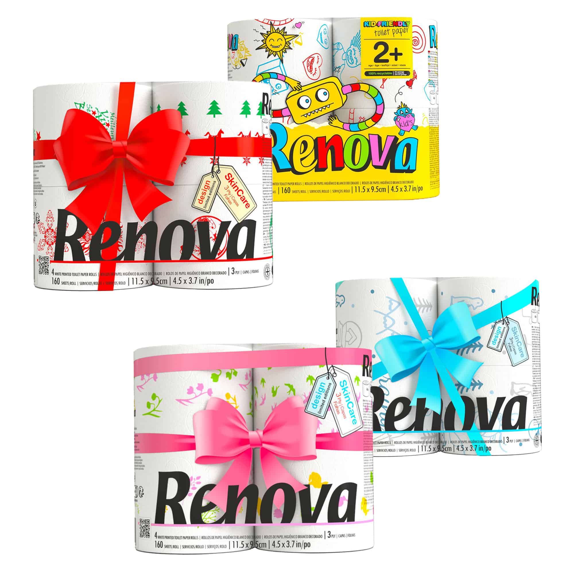 Winter Toilet Paper 2-Pack, Renova