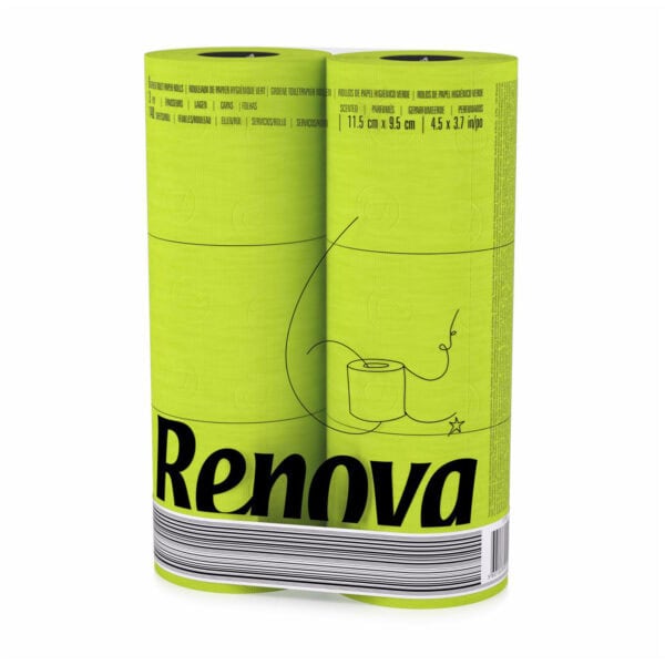 Lime-Green-Toilet-Paper-3-Ply-6-Rolls-Pack-140-Premium-Quality-Sheets