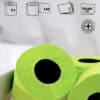 Lime-Green-Toilet-Paper-3-Ply-6-Rolls-Pack-140-Premium-Quality-Sheets