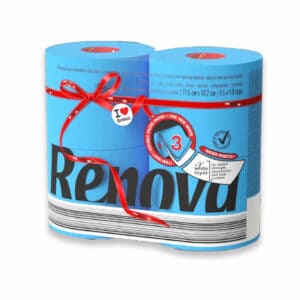 Renova red 3 ply toilet paper rolls-Pack | Renova | 3-Ply Rolls