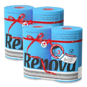 Renova lime green toilet paper 3 ply-Pack | Renova | 3-Ply Rolls