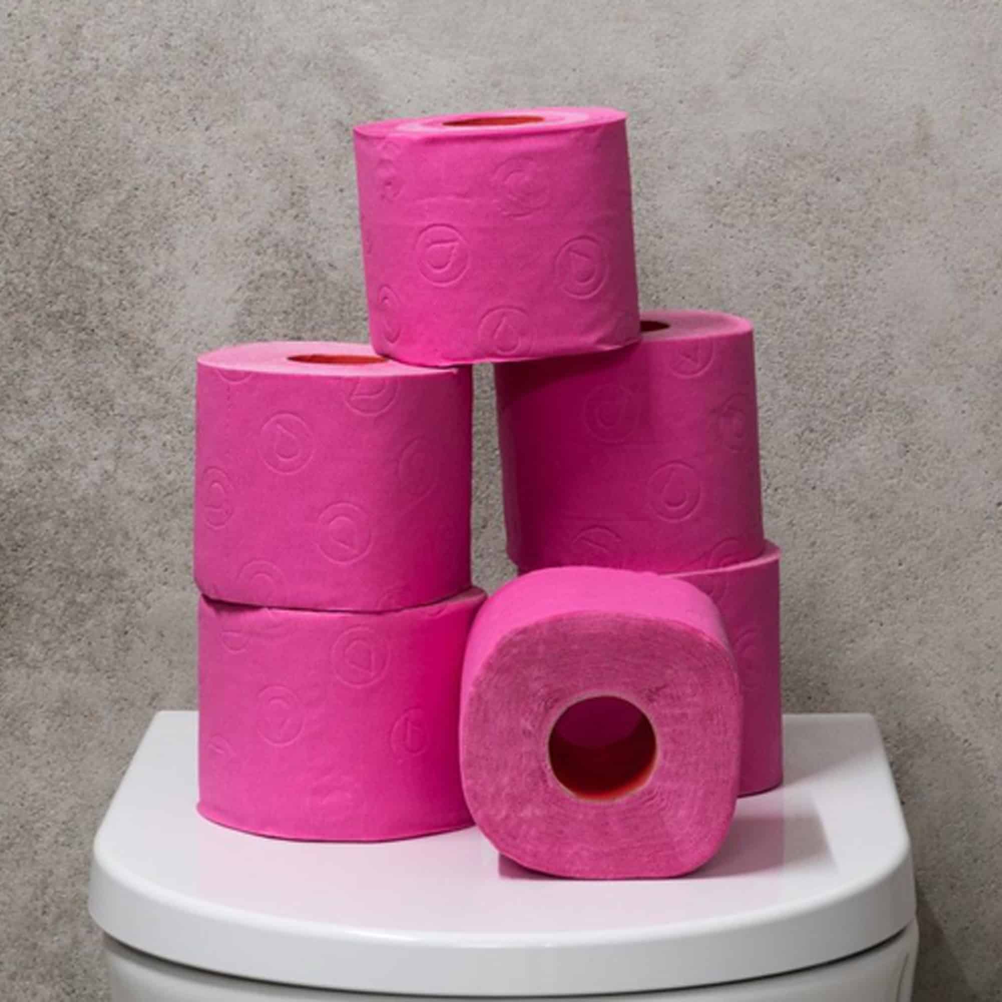 Renova Fucsia Toilet Paper - Thumbnail 5