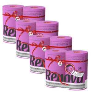 Renova vanilla colored toilet paper 3 ply-Pack | Renova | 3-Ply Rolls