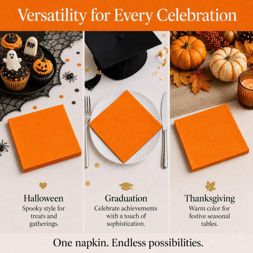 Spooky-Chic: A Black & Orange Halloween Tablescape