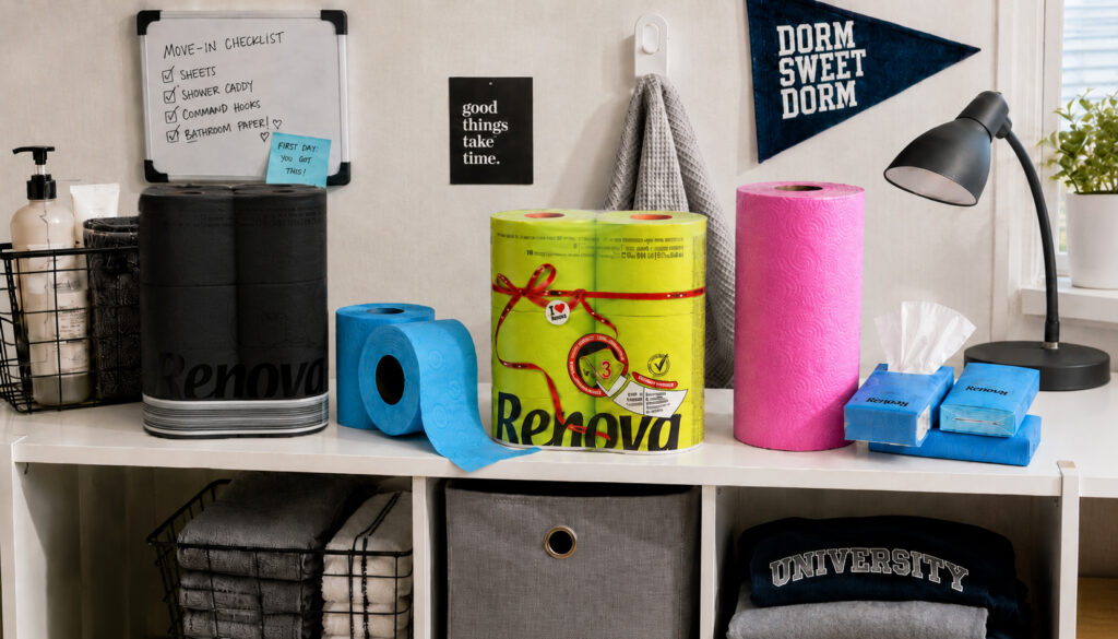 Dorm Bathroom Essentials: Your Colorful Move-In Starter Kit